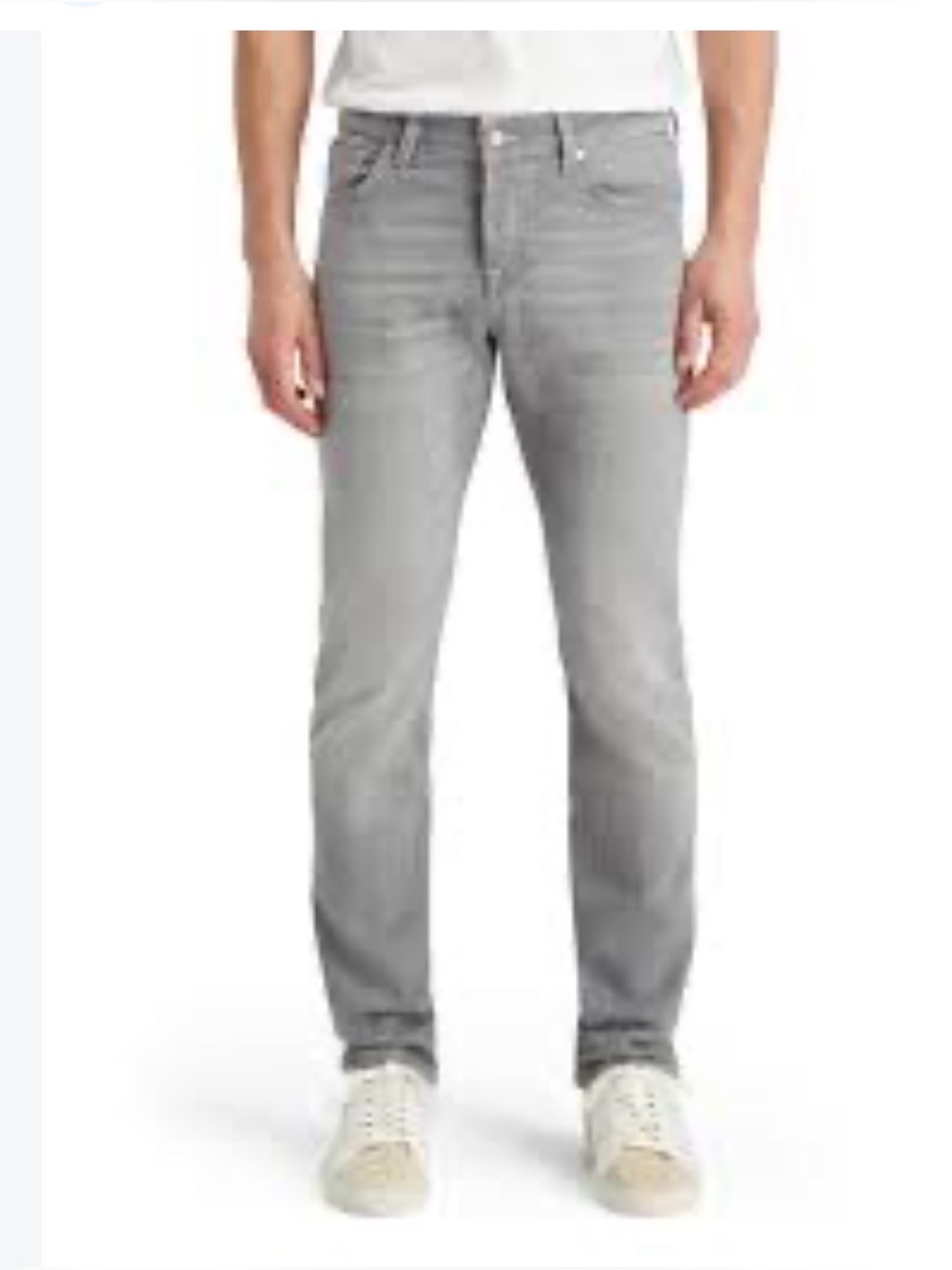 Scotch & Soda Ralston regular slim-fit jeans in a light gray wash men 31x30